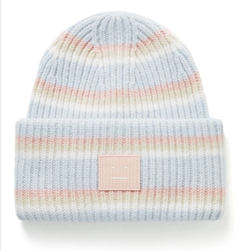 Acne studio ribbed beanie